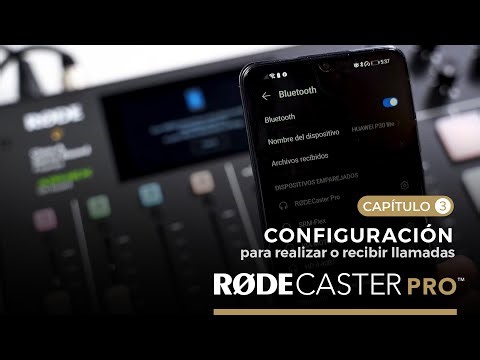 Configuración para realizar o recibir llamadas en la RØDECaster Pro