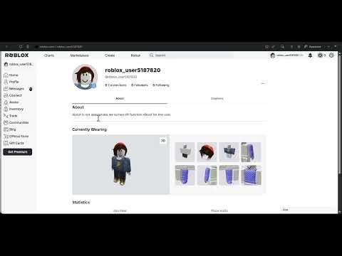 i need help guys, how can i change my about on roblox?? becouse i cant change that...