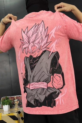 Stylish Anime Shirt Featuring Goku Black