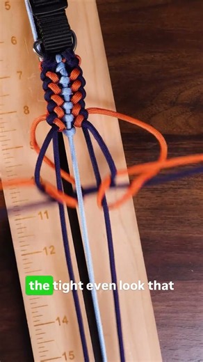 DIY Adjustable Paracord Dog Collar 🐶🧵🧡