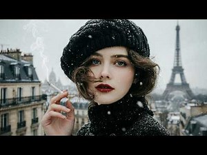 French Chanson Music 🎶 Vintage French Love Songs & Old Paris Café Ambience