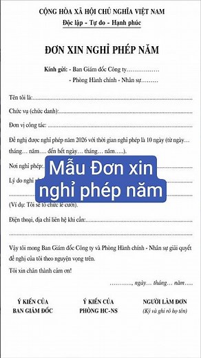 Annual Leave Request Form Template #shorts #viral #trending