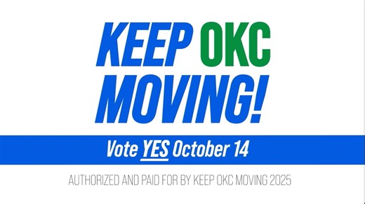 Let’s vote YES on October 14th and keep OKC moving… | Mayor David Holt