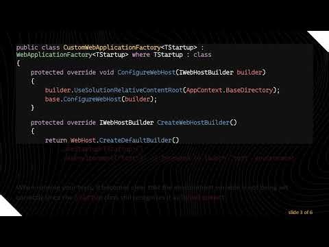Setting Up Your Integration Tests with the Test Environment in ASP.NET Core