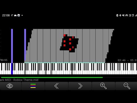 Dark MIDI - ROBLOX THEME