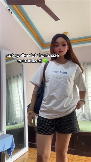 Handmade Polka Dot Shorts: Custom Summer Fashion