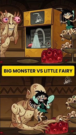 STUPIDELLA BIG MONSTER VS LITTLE FAIRY 👼👼! 💀Level 11 Walkthrough