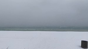 Snow has started at Panama City Beach… video from Katrina Mason | James Spann