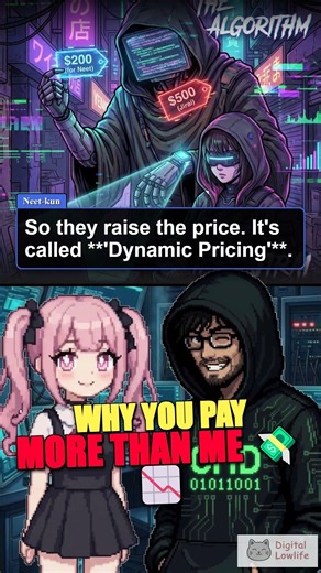 Why You Pay MORE Than Me (Dynamic Pricing) 💸📉 #shorts