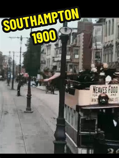 Visit Southampton with me, in 1900. #southampton #Hampshire #GreatBritain #1900s #trams #vintagefashion