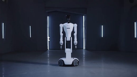 PsiBot just launched its new wheeled robot ψ-SynRobot — and is starting mass production. 🤖Built for mobile manipulation with a full perception stack.Head: 360° 3D reconstruction + depth sensing,with a 2-DOF neck for smooth tracking.Compute: Thor platform,built to run high-complexity models on-device.Torso: 2-DOF waist + front RGB-D camerafor forward depth perception.Arms: force-controlled,for safer and more precise contact tasks.Wrists: RGB-D sensors,supports both low-DOF and high-DOF dexterous