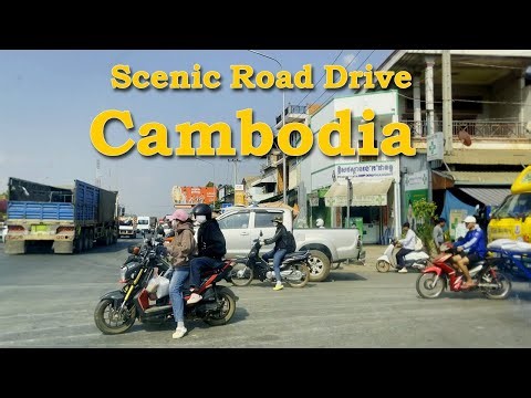 National 5 Cambodia Scenic Road Drive