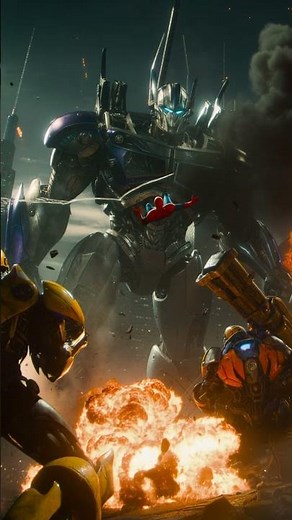 Spider-Man Joins the Transformers in an EPIC Ultra-Realistic Battle! 🔥🤖🕷️