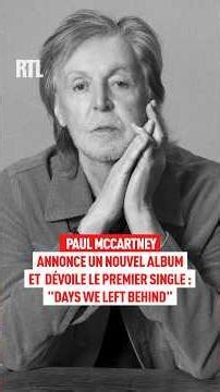Paul McCartney is back with a new album!