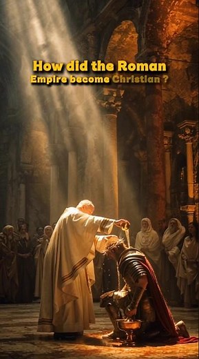 How did the Roman Empire become Christian? #history