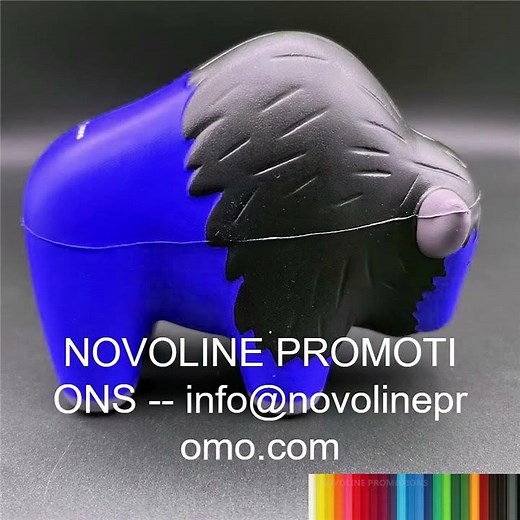 Buffalo-themed stress balls are the perfect match for rugged branding