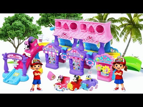 VTech Disney Minnie Ice Cream Parlor Playset – Go! Go! Smart Wheels, #kidtoyworld