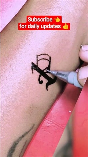 How to draw PEN tattoo #tattoo #tattoos #temporarytattoo