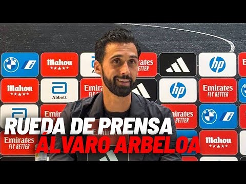EN DIRECTO I Rueda de prensa de Álvaro Arbeloa como nuevo entrenador del Real Madrid, en vivo