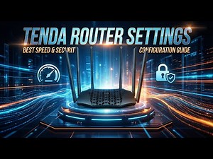 How to Configure Tenda Router Settings: Best Settings for Speed & Security