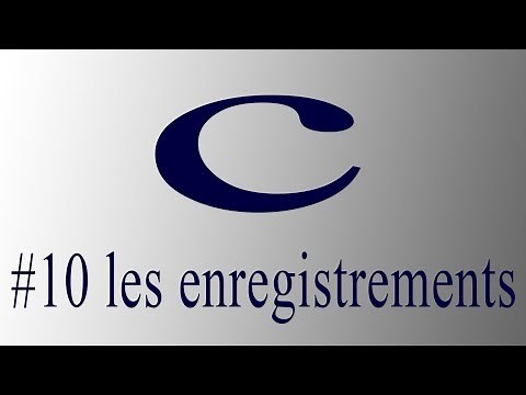 c language #10 les enregistrements (structure)