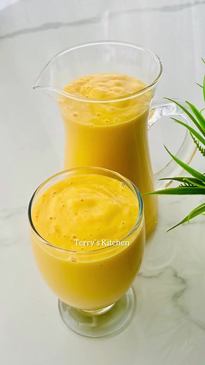 Easy Mango Smoothie Recipe | Terry's Kitchen