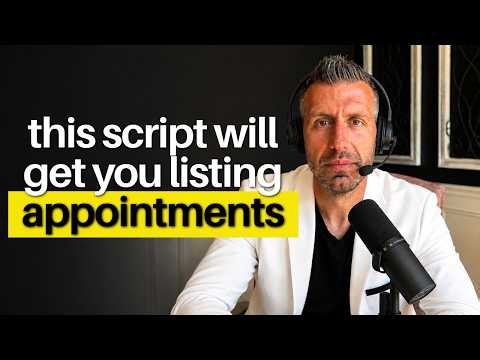 the exact cold calling script to set listing appointments