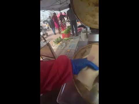 First-Person Chinese Pancake Build | Sauce Brushing & Layering | No Commentary