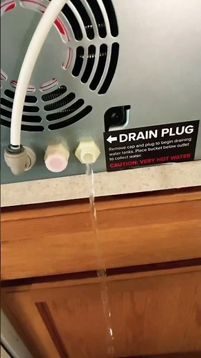 Draining Brio Filter system