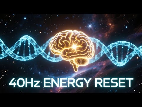 40Hz Brain Boosting Sound | Binaural Beats for Laser Focus, Learning and Cognitive Clarity