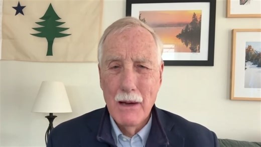 'Where I come from, people wearing masks are the bad guys': Sen. Angus King shines a spotlight on the lawlessness of ICE