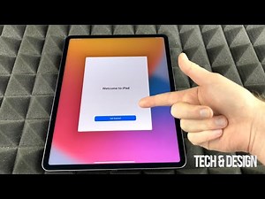 iPad 12.9” Set Up Guide - no Apple ID - no passwords | iPad Pro 5th gen Set Up Manual