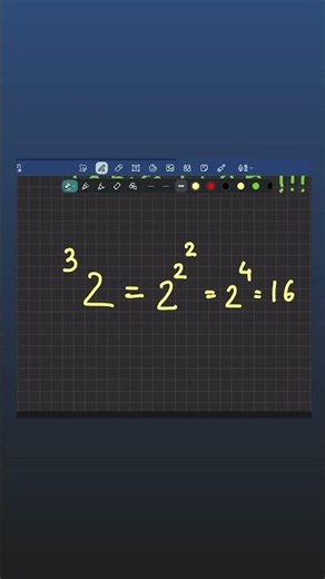 The Math symbol your teacher never showed you #shorts #learnmaths #tetration #mathconcepts