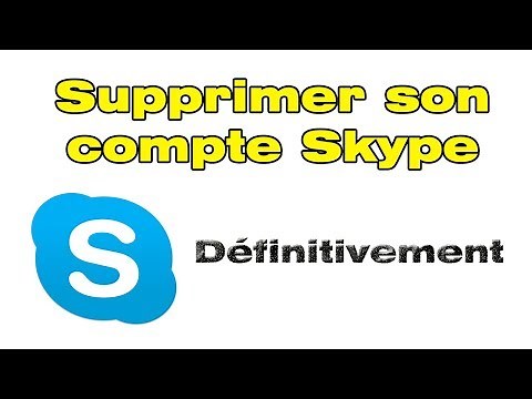 Comment supprimer compte Skype définitivement