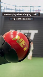 How to play swing bowling?! 🔂 Here are our top tips for batting against the swinging ball ⬇️ ▪️Play the ball LATE and STRAIGHT. The best players in the world make contact with the ball under their eyes and more often than not their bat path is coming through the line of the ball. ▪️Don't commit to the line of the ball too early. One of the biggest mistakes we see when playing a swinging ball is when a batter sees it is full, steps forwards and then the ball swings. Now the foot is committed to 