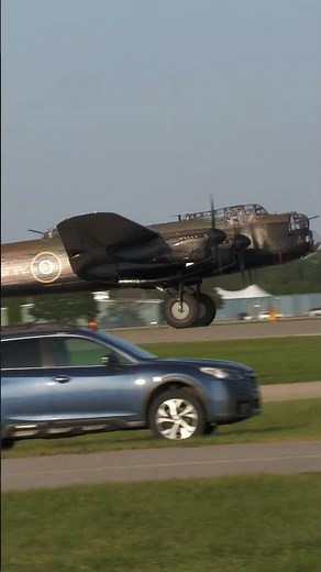 RCAF Avro Lancaster Take off At Oshkosh 2024