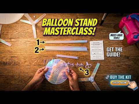 How to Set Up a Balloon Stand: A Step-by-Step Tutorial