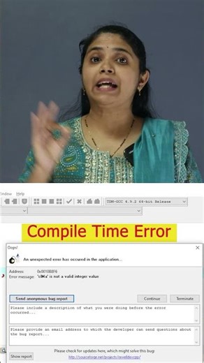 Compile Time Error