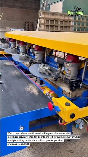This Automatic Nailing Machine Delivers Perfect Precision Every Time!
