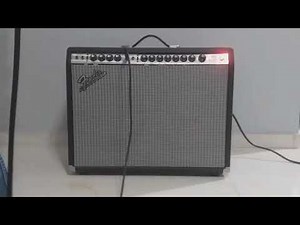 Fender Twin reverb '75 master volume sound test after fix