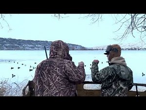FIRST CANVASBACK!! - WASHINGTON DUCK HUNTING