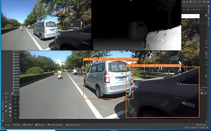 yolov5 + zed 实现测距（显示深度图）