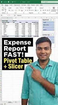 Pivot Table Magic in Excel 📊 #exceltricks
