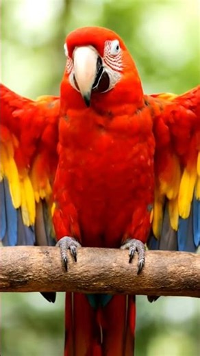 amazing video of macaws from front,high quality macaws video #flora #fauna #macaws #shorts