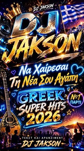 DJ JAKSON – Να Χαίρεσαι Τη Νέα Σου Αγάπη - GREEK SUPER HITS 2026