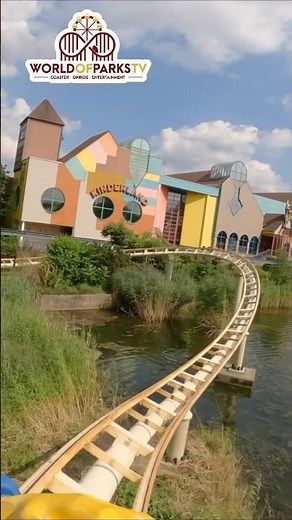 Bobbejaanland Achterbahn Okidoki Onride POV #shorts Oki Doki #achterbahn #rollercoaster #short #ride
