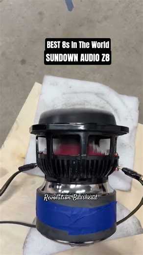 Sundown Audio Z8 Small Size. Serious Power. Unmatched Engineering. #sundownaudio #z8 #xmaxx8s #bass