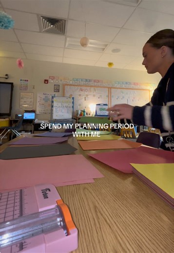 Creating Heart Paper Chains for Valentine's Day