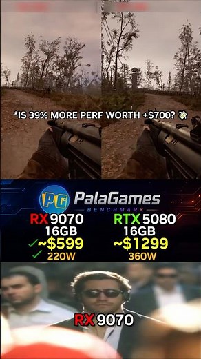 RX 9070 vs RTX 5080 — WORTH THE $700 DIFFERENCE 🤔 4K Cinematic Benchmarks
