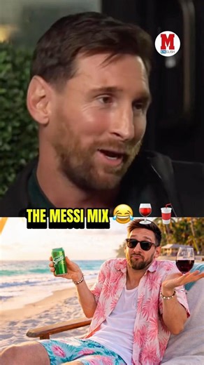 How does Messi get drunk? 😂🍷🥤Wine + Sprite… to make it hit faster.#messi #argentina #miami #mls